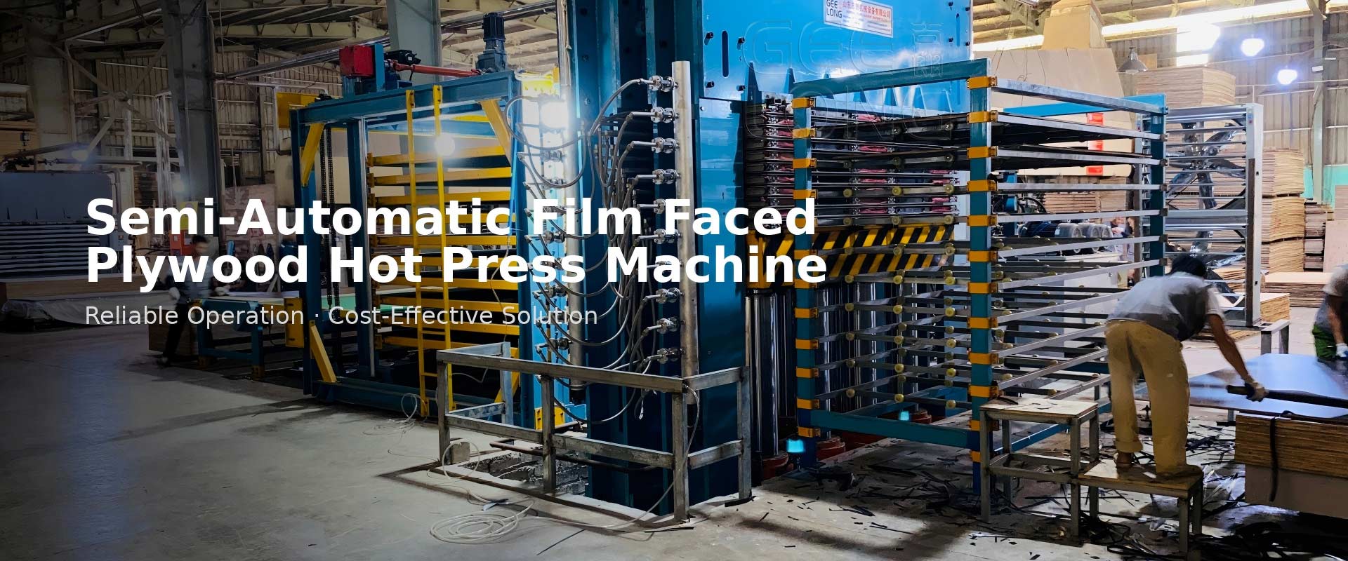 film faced plywood hot press machine