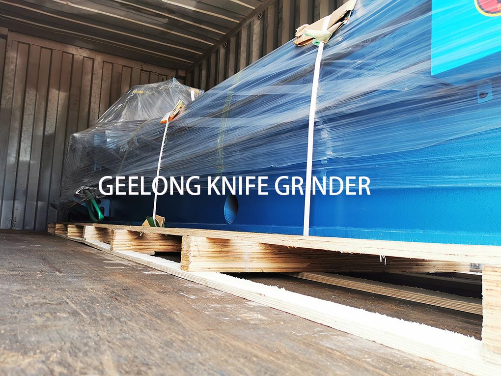 couteau affûtage machine exporté par geelong