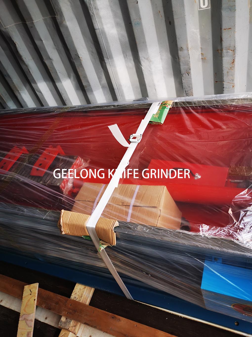 couteau affûtage machine exporté par geelong