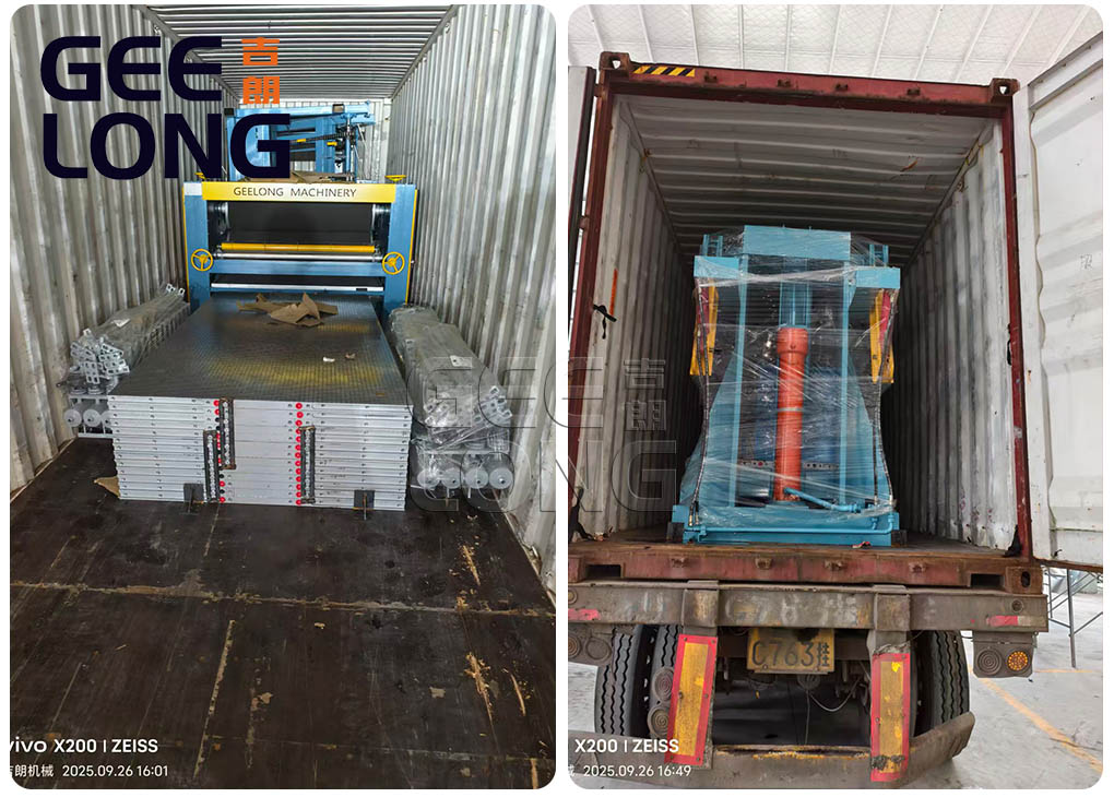 Machine d'écorçage de grumes de bois exportée par Geelong, épandeur de colle et sécheur de presse