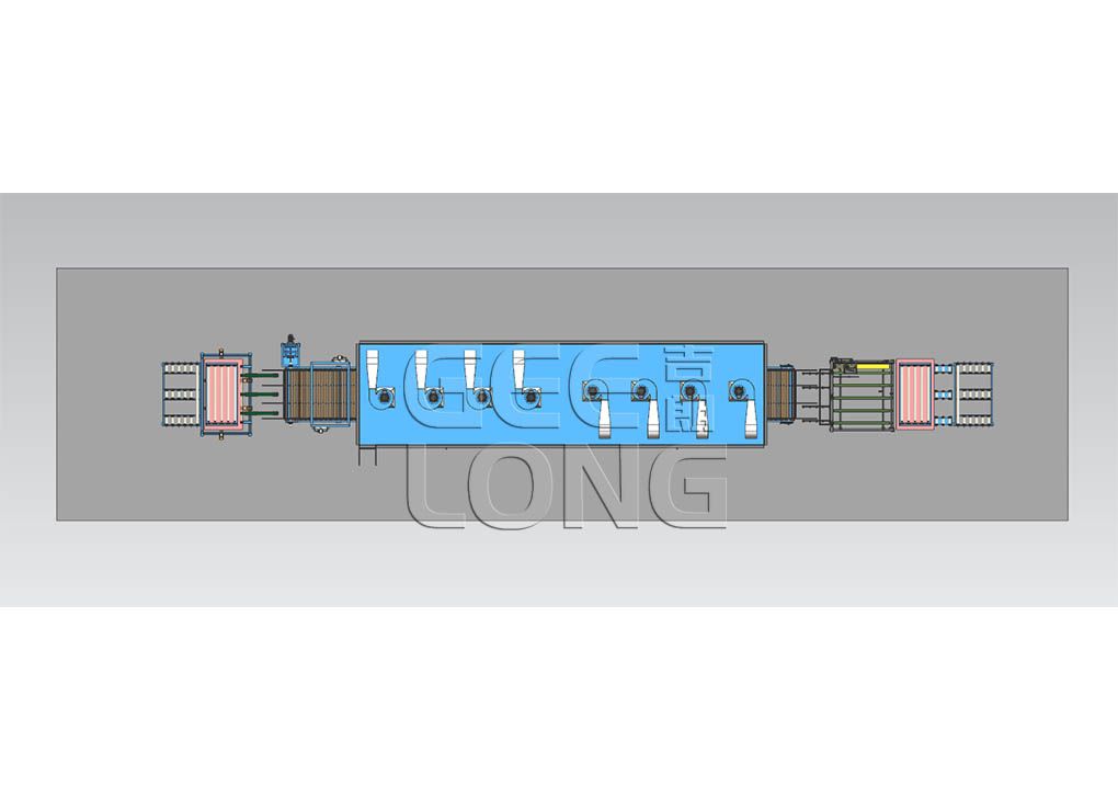 Ligne de mastic en contreplaqué avec salle de séchage