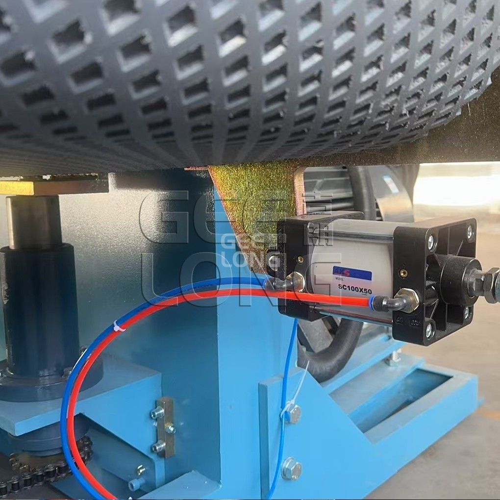 Ponceuse de calibrage robuste pour contreplaqué