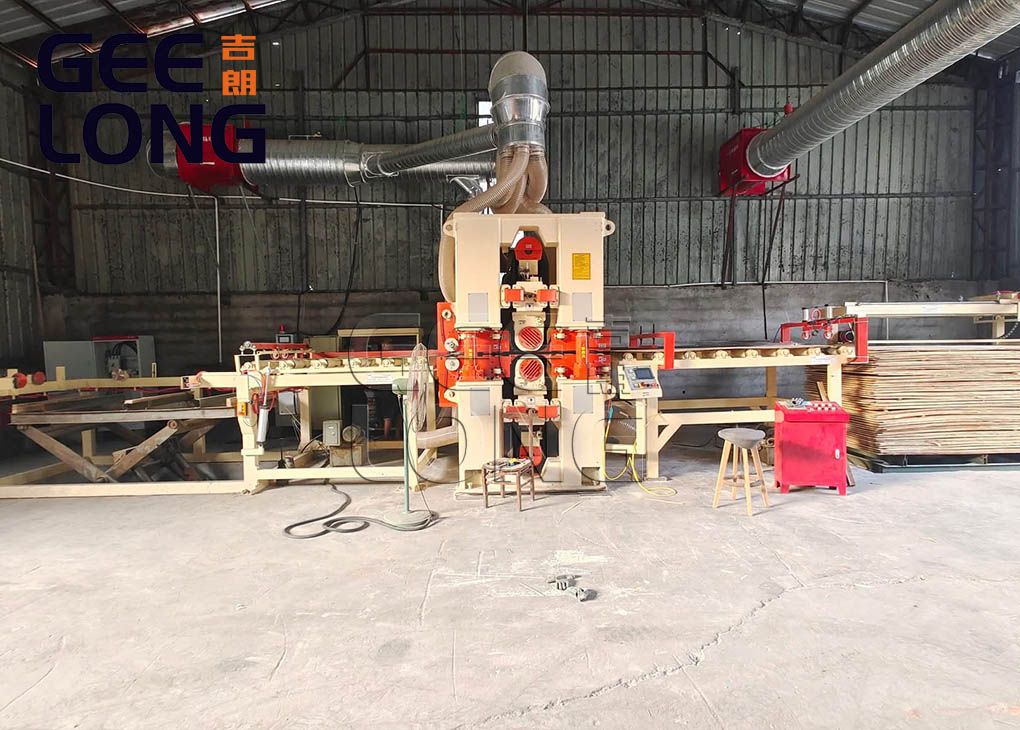 Machine de ponçage d'étalonnage de contreplaqué double face robuste de Chine GEELONG