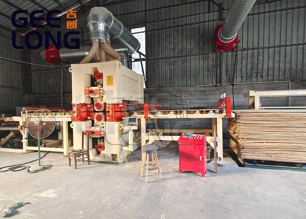 Machine de ponçage d'étalonnage de contreplaqué double face robuste de Chine GEELONG