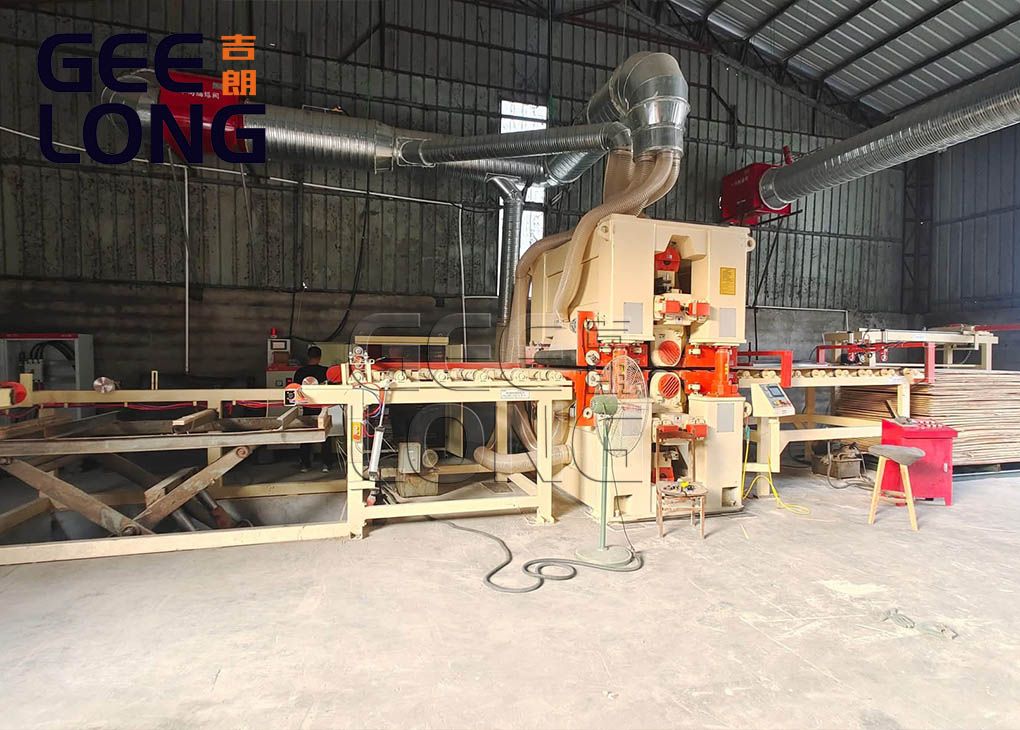 Machine de ponçage d'étalonnage de contreplaqué double face robuste de Chine GEELONG