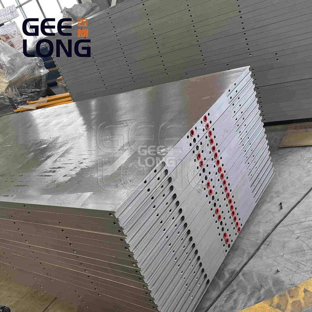 Plaques chauffantes pour presse à chaud de contreplaqué, séchoir à chaud pour placage