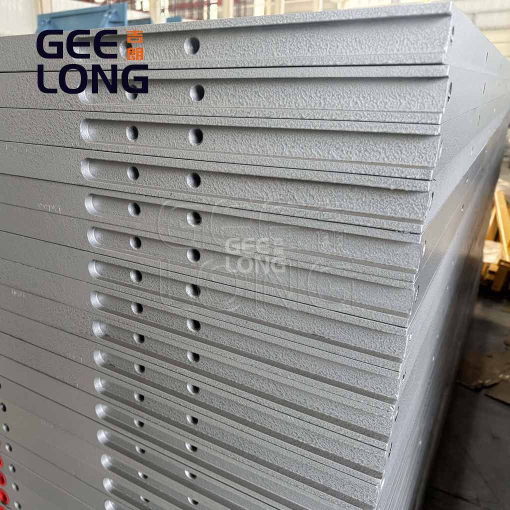 Plaques chauffantes pour presse à chaud de contreplaqué, séchoir à chaud pour placage