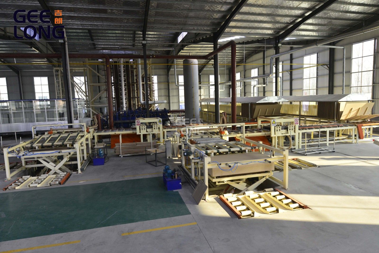 Ligne de production OSB